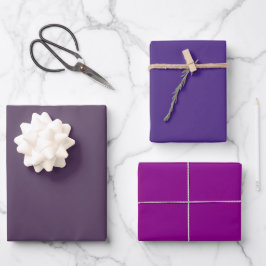 Hoja De Papel De Regalo Heliotrope Hola Carnaval Tonos Morados 3 Tonos
