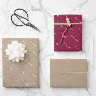Hoja De Papel De Regalo Herencia de Qatar