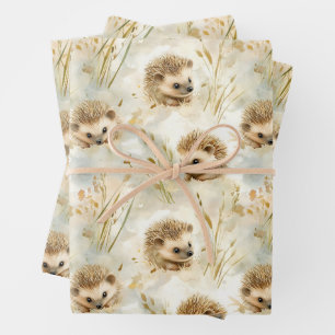 Hoja De Papel De Regalo Hermanos de bebé