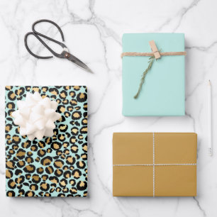 Hoja De Papel De Regalo Hermosa Cheetah Exótica