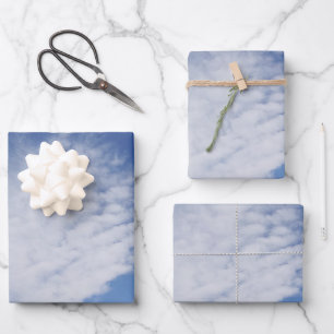 Hoja De Papel De Regalo Hermosa Nube