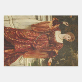 Hoja De Papel De Regalo Hesperia (por Frank Dicksee)