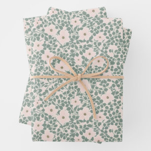 Hoja De Papel De Regalo Hippie Boho Floral