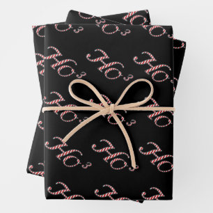 Hoja De Papel De Regalo Ho Ho Ho Divertida Navidad