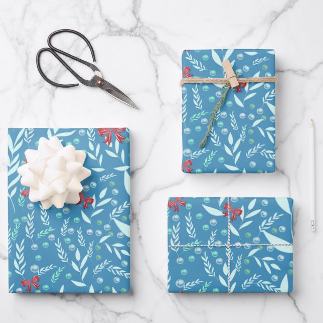 Hoja De Papel De Regalo ho ho holidays wrapping paper (Anverso)