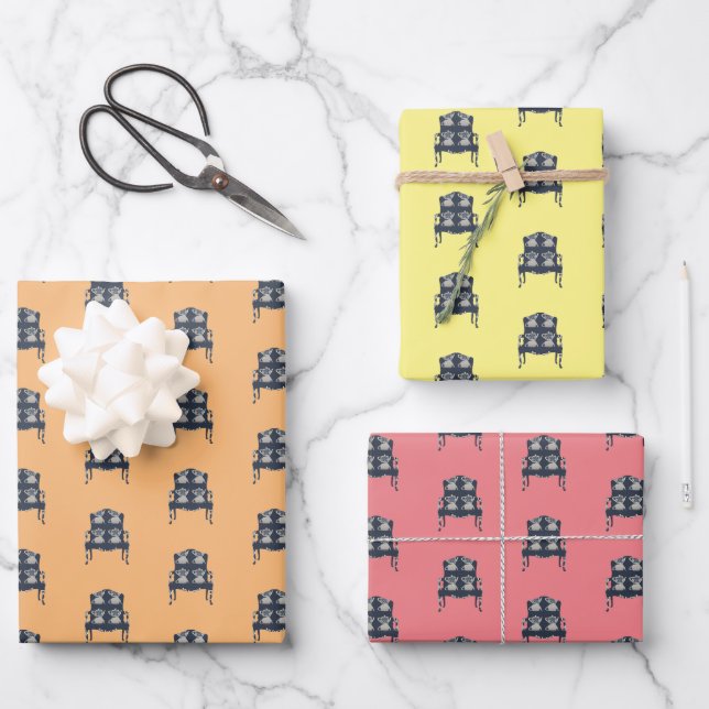 HOJA DE PAPEL DE REGALO HOGAR (Anverso)