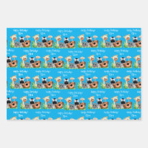 Hoja Verde de Cumpleaños Personalizada de Animal d