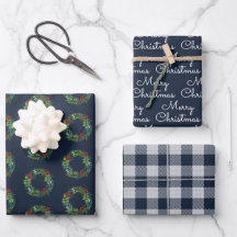 Holly Y Greenery Feliz Navidad