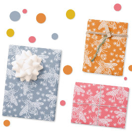 Hoja De Papel De Regalo Honey Bee