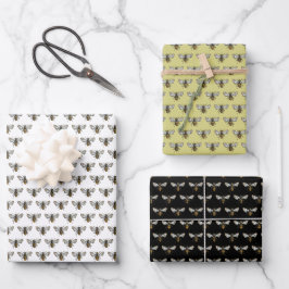 Hoja De Papel De Regalo Honey Bee