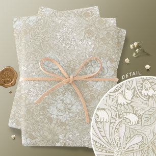 Hoja De Papel De Regalo Honeysuckle Delight William Morris Larkspur