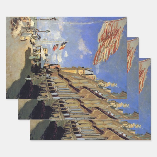 Hoja De Papel De Regalo Hotel des Roches Noires, Trouville por Claude Mone (Set)