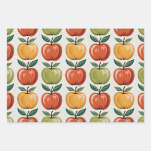 Hoja De Papel De Regalo Huerto de manzanas