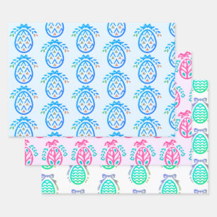 Hoja De Papel De Regalo Huevos de Pascua