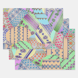 Hoja De Papel De Regalo Huevos de Pascua Ucranianos (Pysanky)