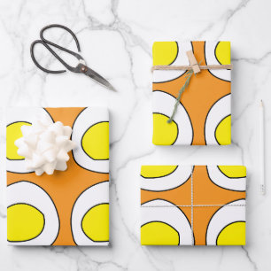 Hoja De Papel De Regalo Huevos Yolk