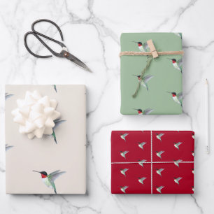 Hoja De Papel De Regalo Hummingbird