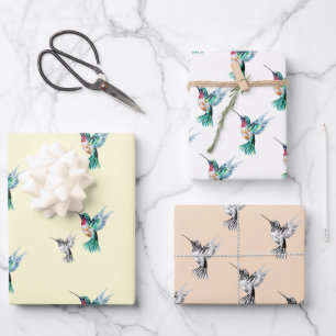 Hoja De Papel De Regalo Hummingbird