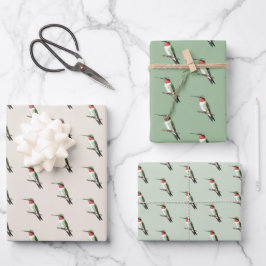 Hoja De Papel De Regalo Hummingbird