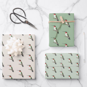 Hoja De Papel De Regalo Hummingbird