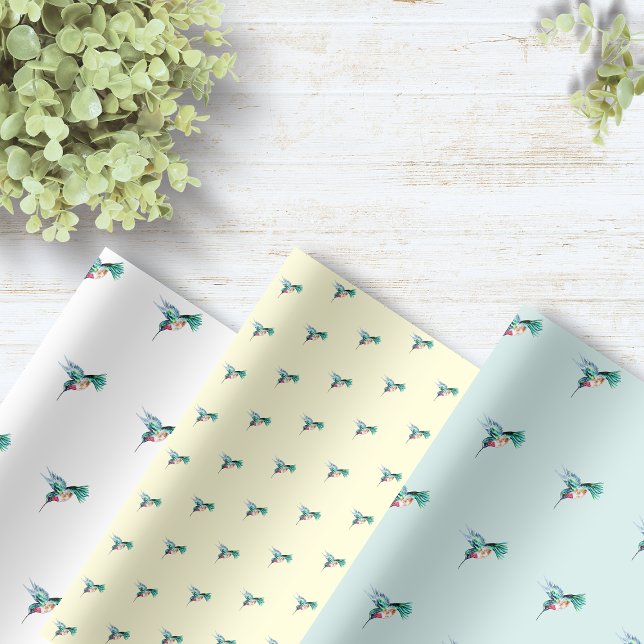 Hoja De Papel De Regalo Hummingbird (Subido por el creador)