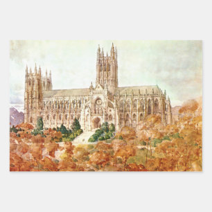 Hoja De Papel De Regalo Iglesia Catedral de San Pedro y San Pablo