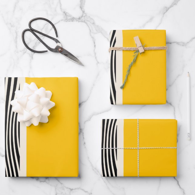 Hoja De Papel De Regalo Ilusión óptica (Anverso)