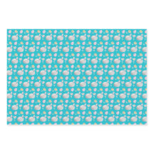 Ilustracion acuático de conejito de Semana Santa