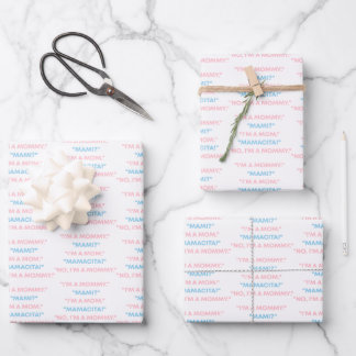 Hoja De Papel De Regalo "I'm a Mommy" Wrapping Paper – Love Island