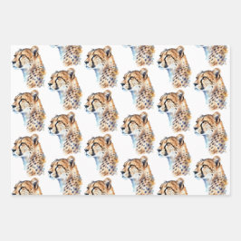 Hoja De Papel De Regalo Impresión de animales de queso