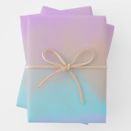 Hoja De Papel De Regalo Impresión digital de algodón con caramelos girator