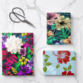 Hoja De Papel De Regalo Impresión hawaiana