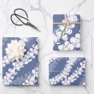 Hoja De Papel De Regalo Impresión hawaiana Puakenikeni lei