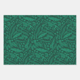 Hoja De Papel De Regalo Impresiones botánicas