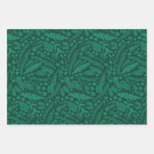 Hoja De Papel De Regalo Impresiones botánicas