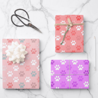 Hoja De Papel De Regalo Impresiones de pinturas de Mascota puras