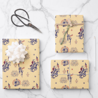 Hoja De Papel De Regalo Independencia del 4 de julio