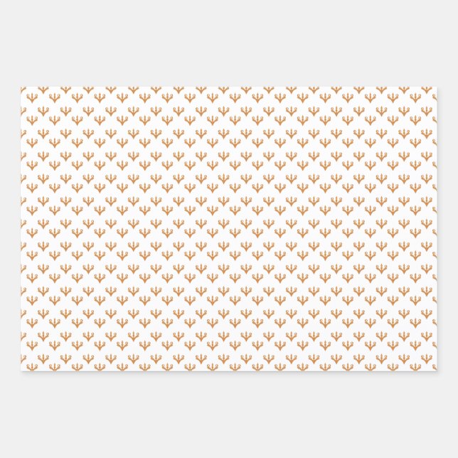 Hoja De Papel De Regalo Indio vibrante (Anverso)