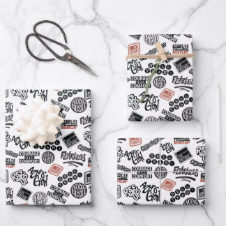 Hoja De Papel De Regalo Inspirado