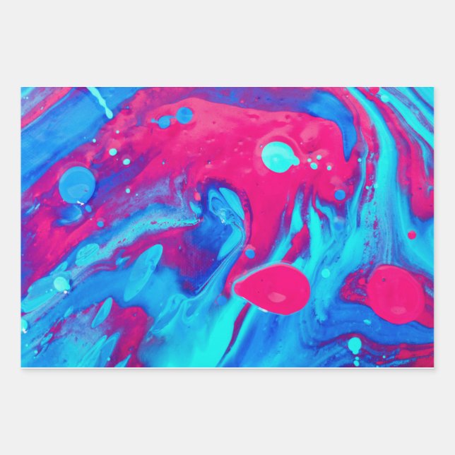 Hoja De Papel De Regalo Interior de una lámpara de lava (Anverso)