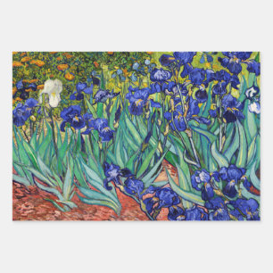Hoja De Papel De Regalo Irises de Vincent van Gogh