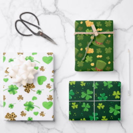 Hoja De Papel De Regalo Irish Clover