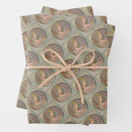 Hoja De Papel De Regalo Ivy - Alphonse Mucha