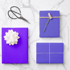 Hoja De Papel De Regalo Jardín de Iris Índigo Liso Tonos Morados 3 Tonos