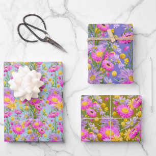 Hoja De Papel De Regalo Jardín de la cabaña de verano