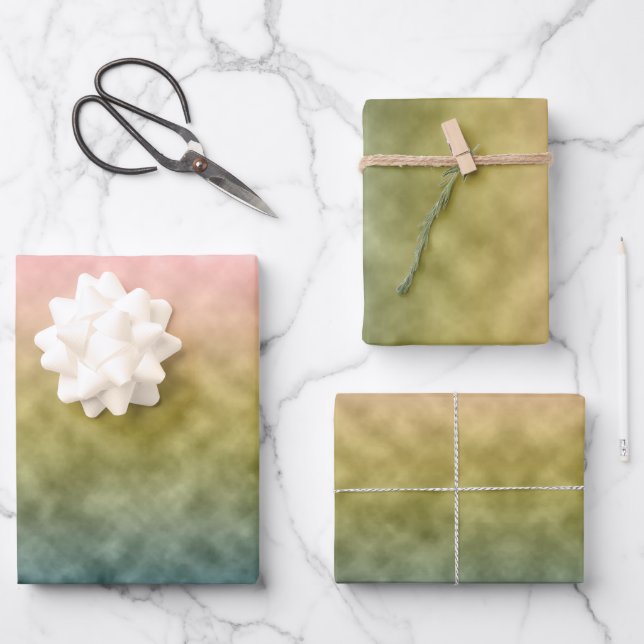 Hoja De Papel De Regalo Jardín de la Mañana (Anverso)