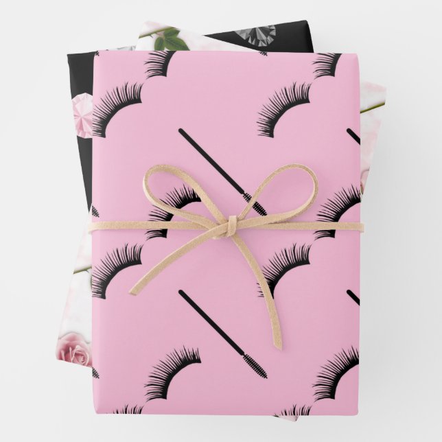Hoja De Papel De Regalo Jefe Chica rosado (In situ)