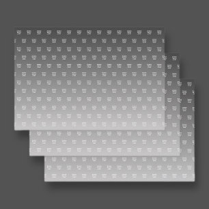 Hoja De Papel De Regalo ¡Jesús te quiere! Negro y blanco