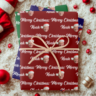 Hoja De Papel De Regalo Joe Biden Merry Christmas   Trendy de nombres pers