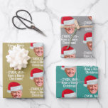 Hoja De Papel De Regalo Joe Biden with Santa Hat - C'mon Man Funny<br><div class="desc">This design includes Joe Biden with a Santa Hat - and a funny saying. C'mon Man - Have a Merry Christmas. A campaign wrapping paper will be fun for the holidays or any occasion. Classic fonts are used to make this a popular and traditional design for this election.</div>